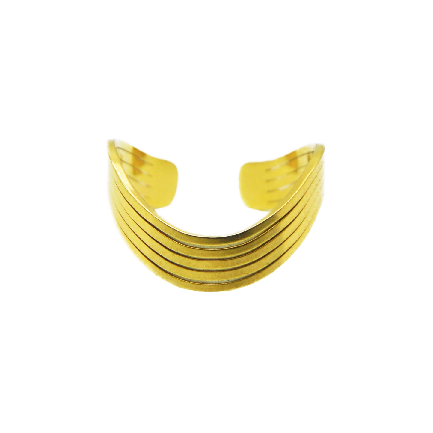 ANILLO WAVY ORO