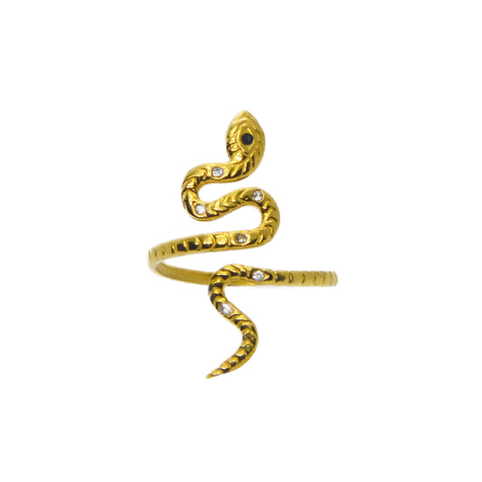 ANILLO MEDUSA ORO