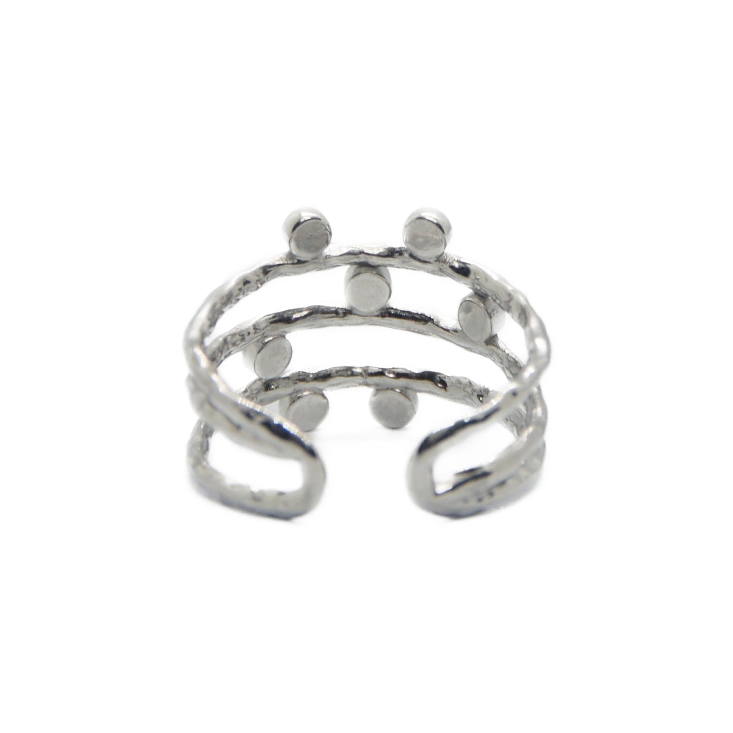 ANILLO VITRA PLATA