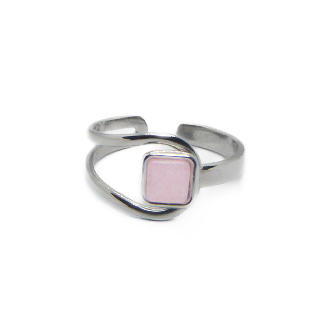 ANILLO RAMSES ROSA PLATA