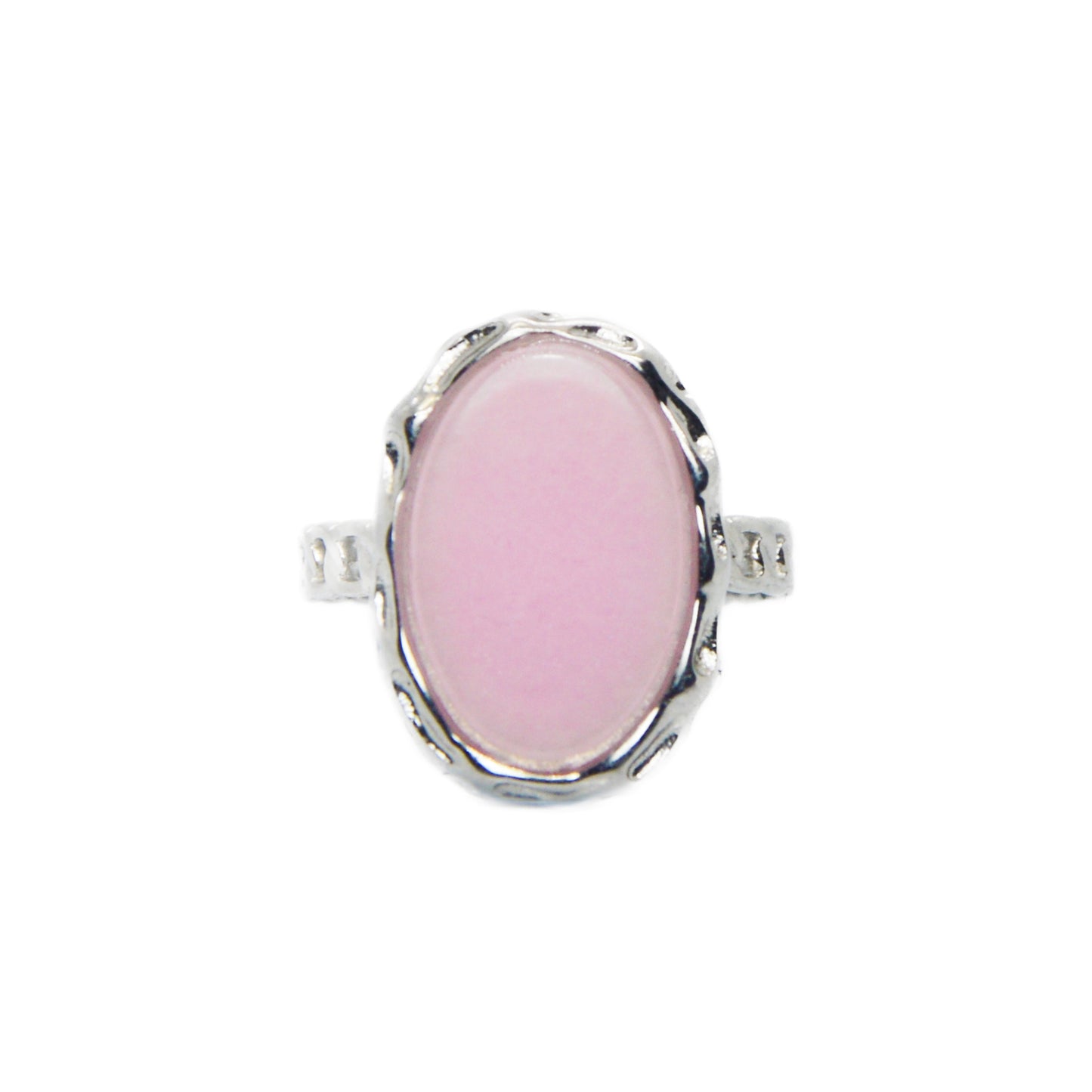 ANILLO EMBER ROSA PLATA