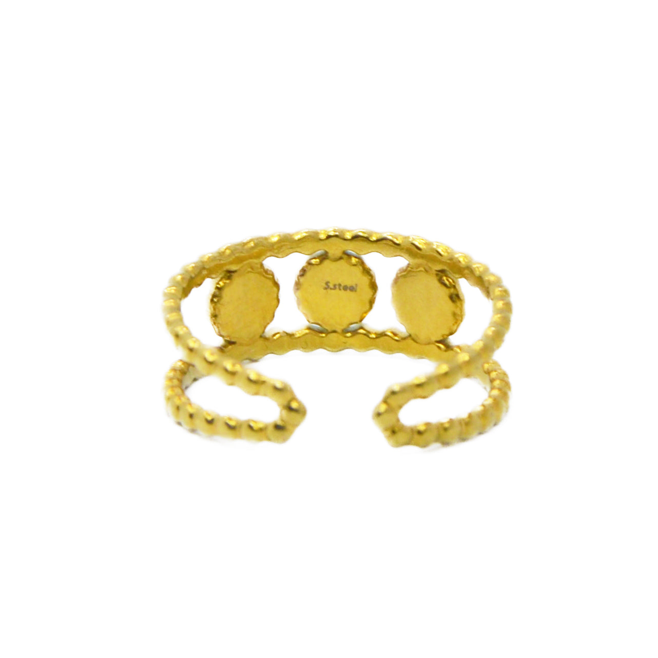 ANILLO TRILO ORO