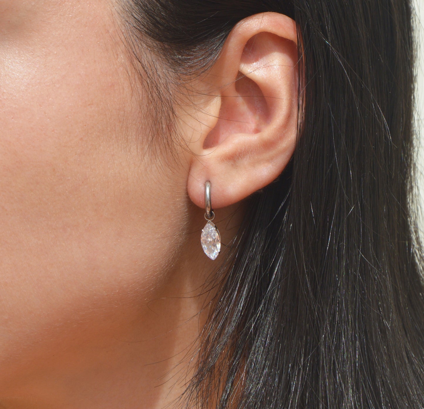 PENDIENTES NAGOYA PLATA