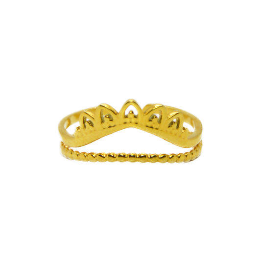 ANILLO REINA ORO