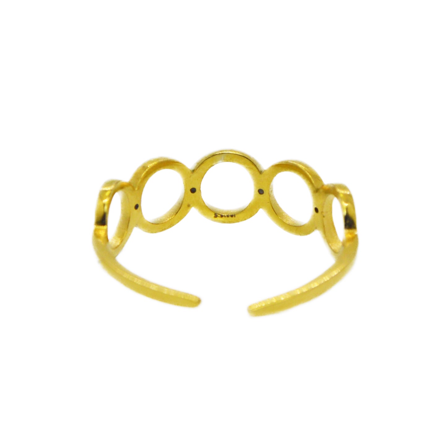 ANILLO RAUNDS ORO