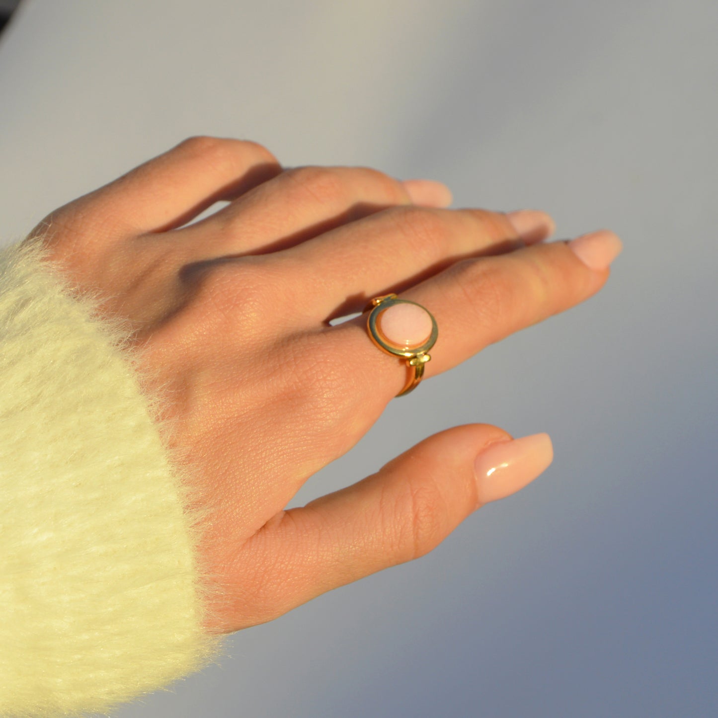 ANILLO OLIVIA ROSA ORO