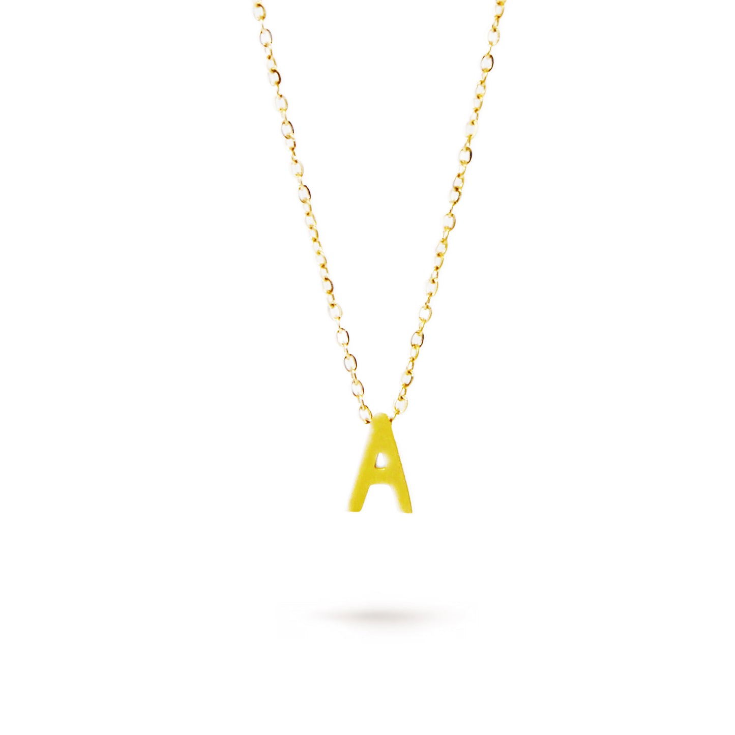 COLLAR LETRA "A" ORO