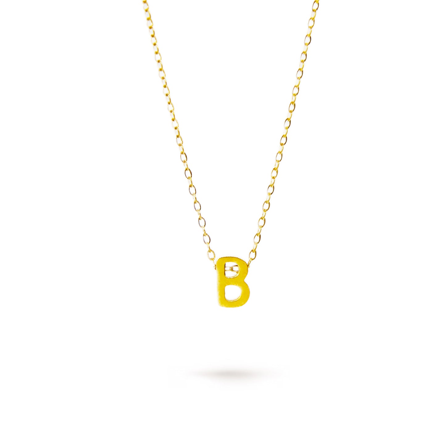 COLLAR LETRA "B" ORO