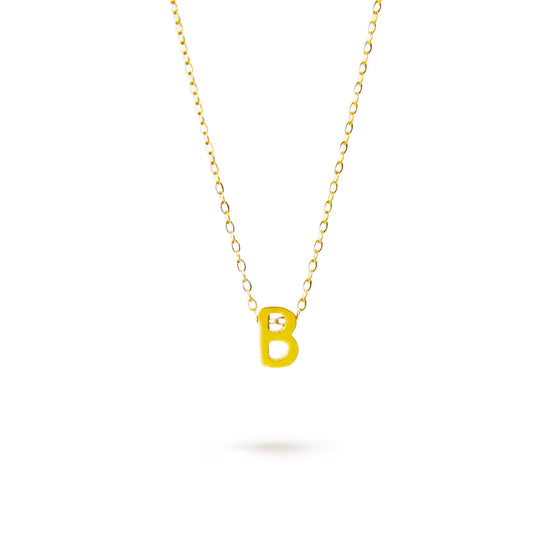 COLLAR LETRA "B" ORO