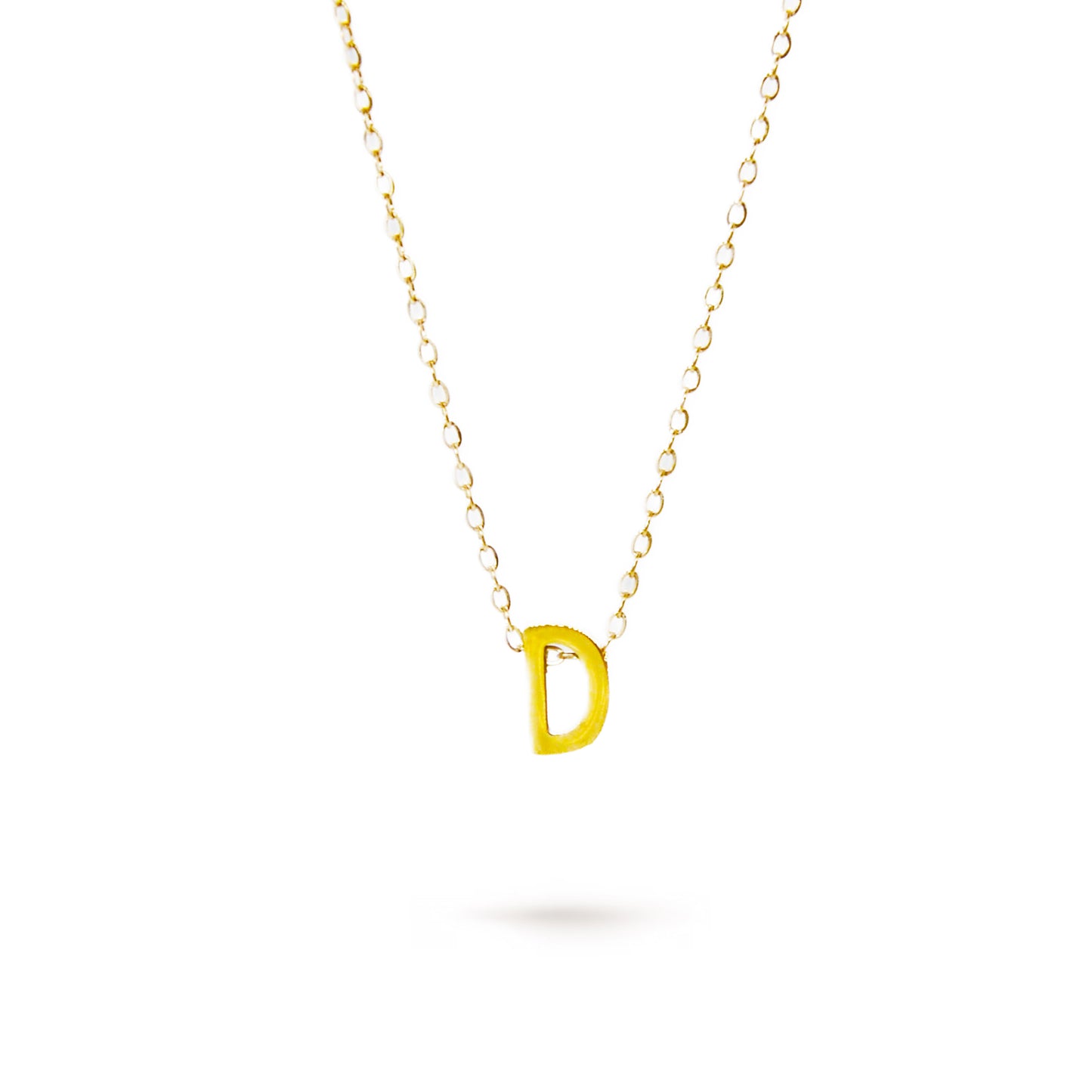 COLLAR LETRA "D" ORO