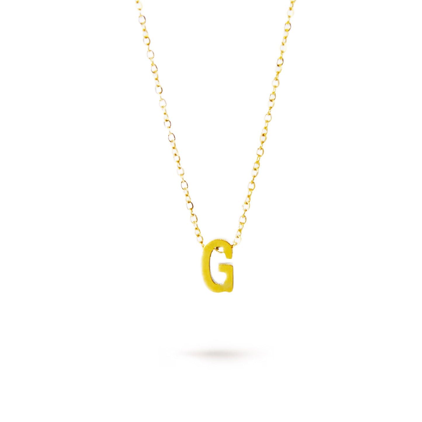 COLLAR LETRA "G" ORO