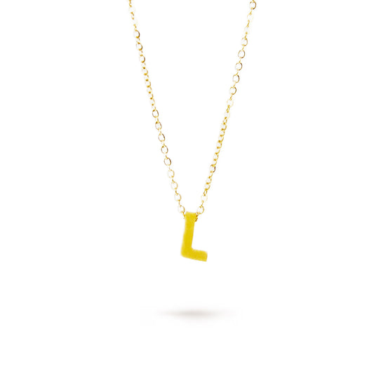 COLLAR LETRA "L" ORO